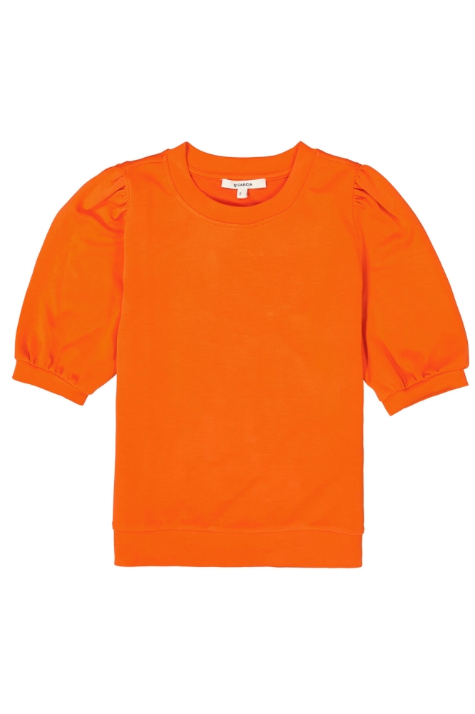 SWEATER D50061 1345 TANGERINE RED